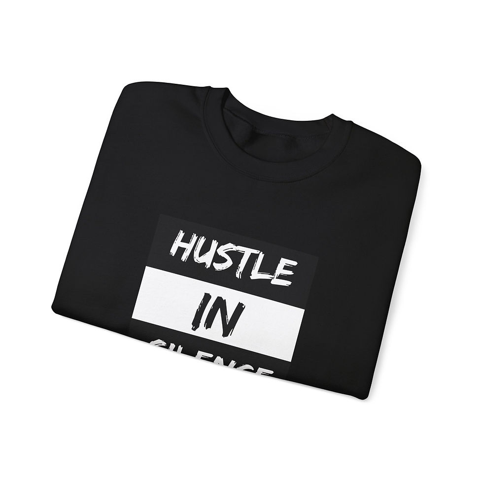Thumbnail: Hustle In Silence Advisory - Champion Sweatshirt
