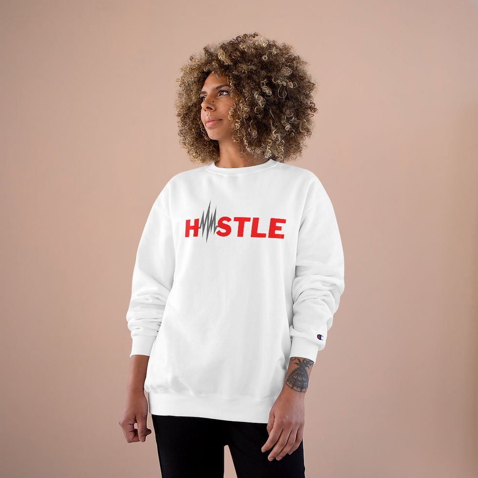 Thumbnail: Hustler's Heart - Red Champion Sweatshirt