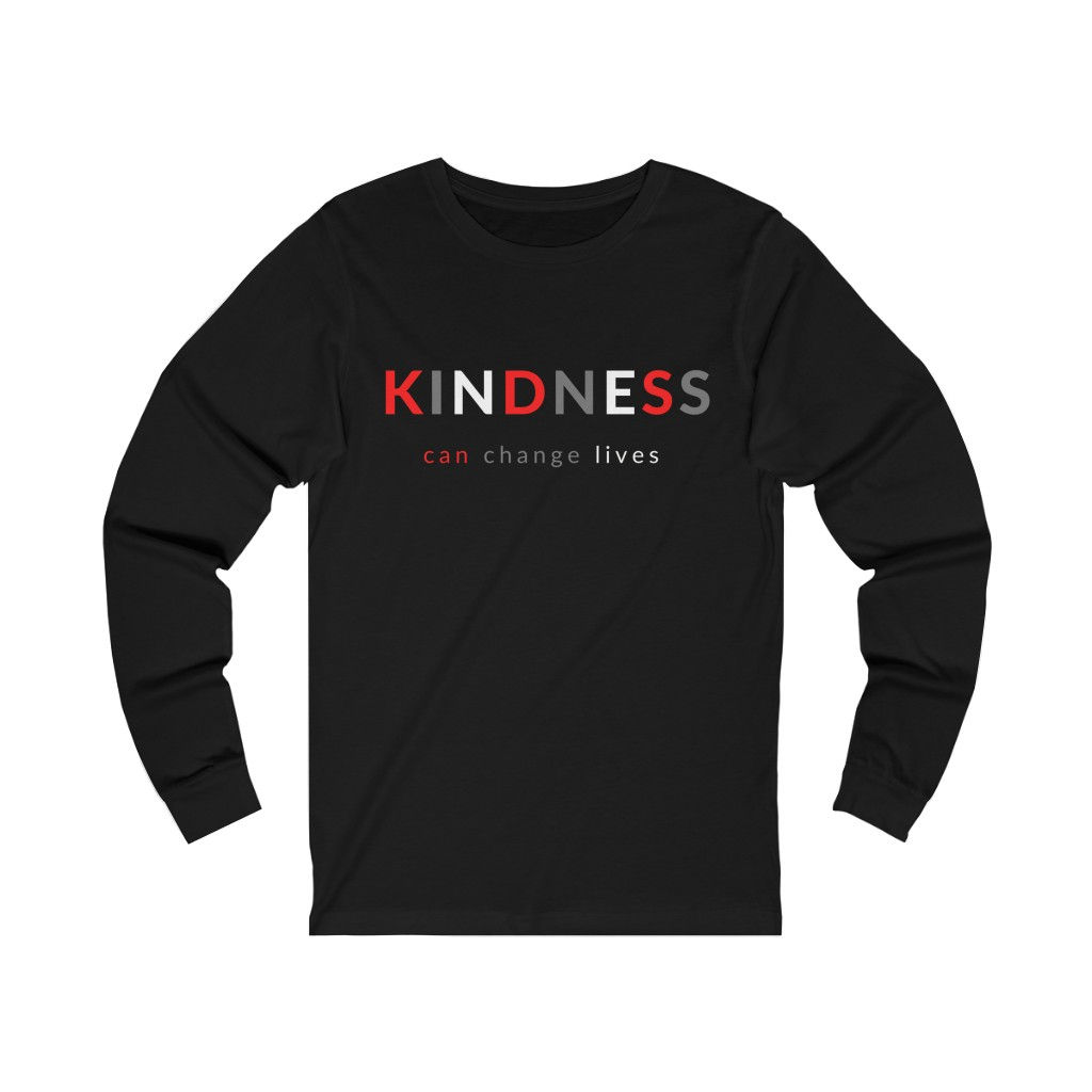 KINDNESS can change lives - Unisex Jersey Long Sleeve Tee