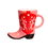 Thumbnail: Cowboy Boot Shaped Pink & Red Mug