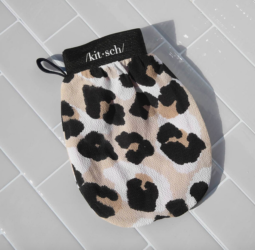 Thumbnail: Eco-Friendly Exfoliating Glove - Leopard