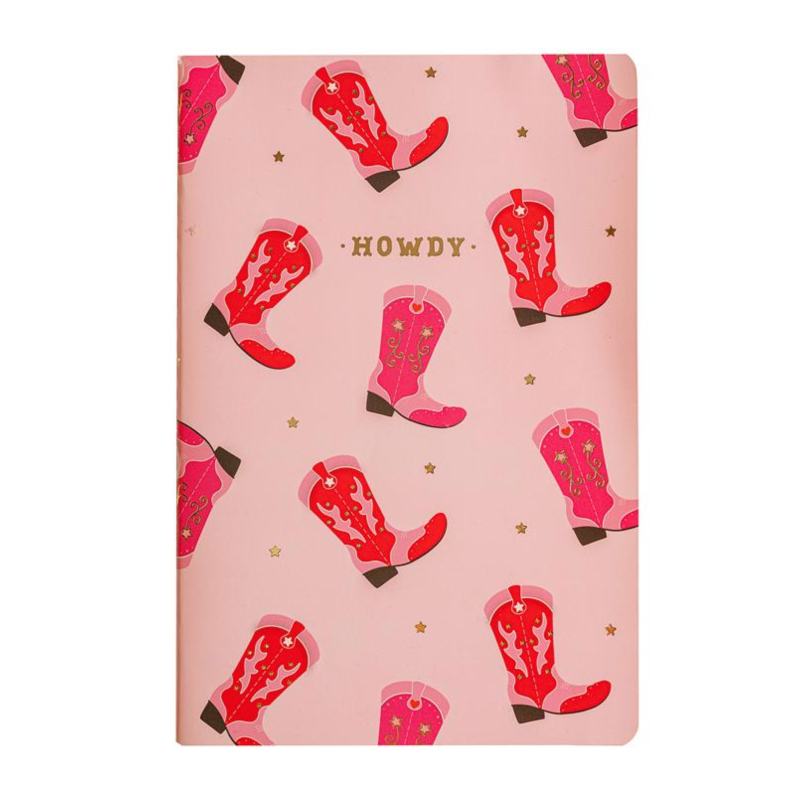"Howdy" Cowboy Boot A5 Notebook