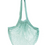 Thumbnail: String Bag in Dusty Pink & Teal