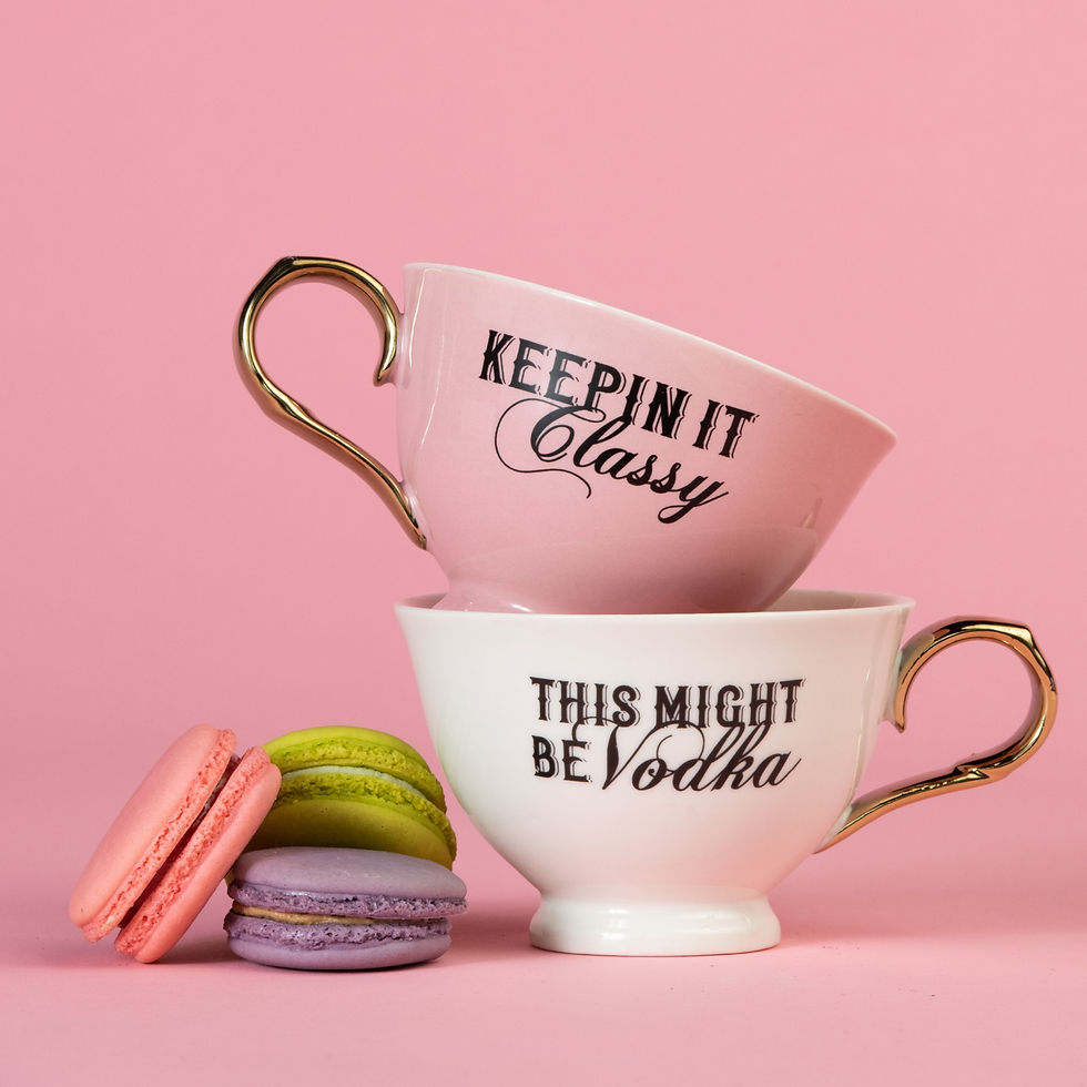 Keeping It Classy Porcelain Teacup
