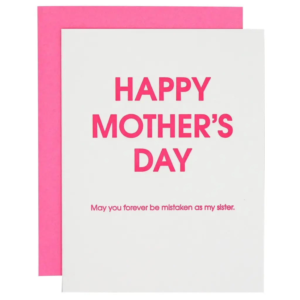 Mistaken as Sister Mother's Day Card