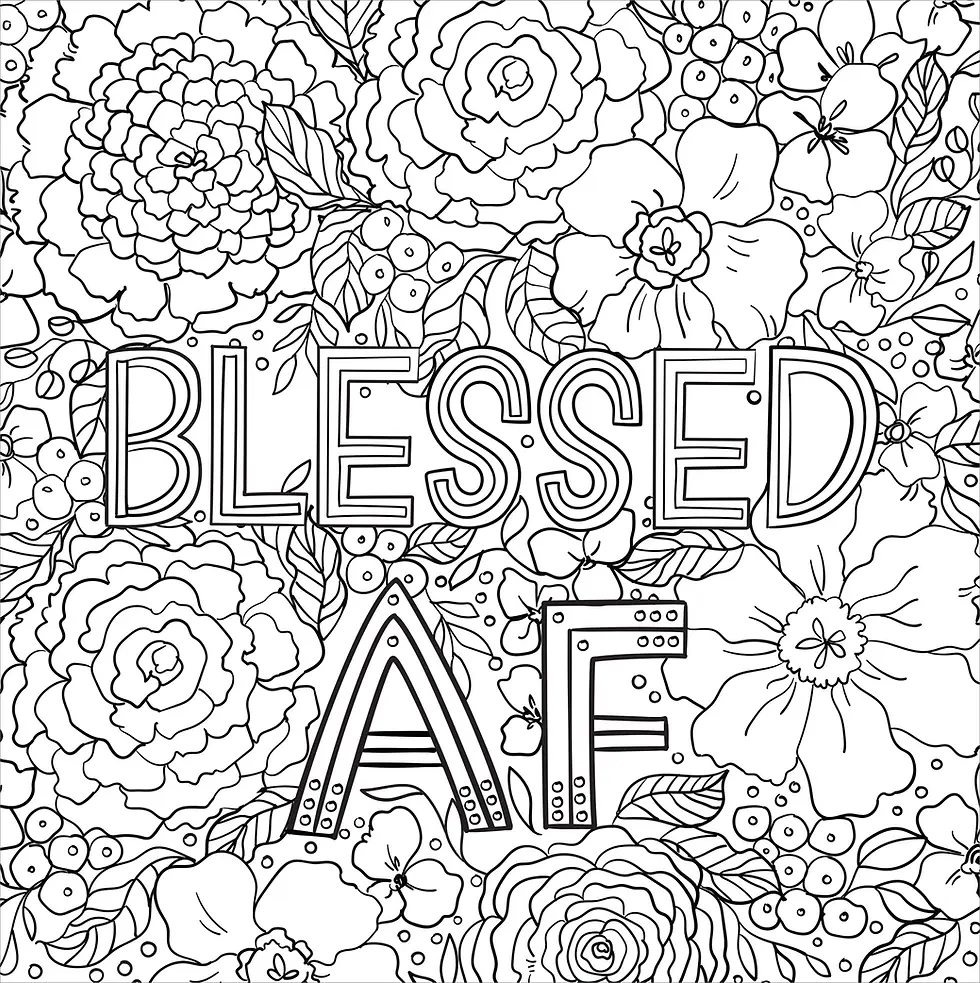 Thumbnail: Inner F*cking Peace Sticker Book inside page