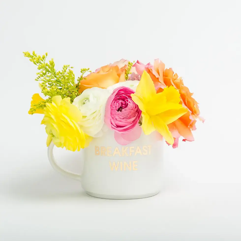 Breakfast Wine Coffee Mug