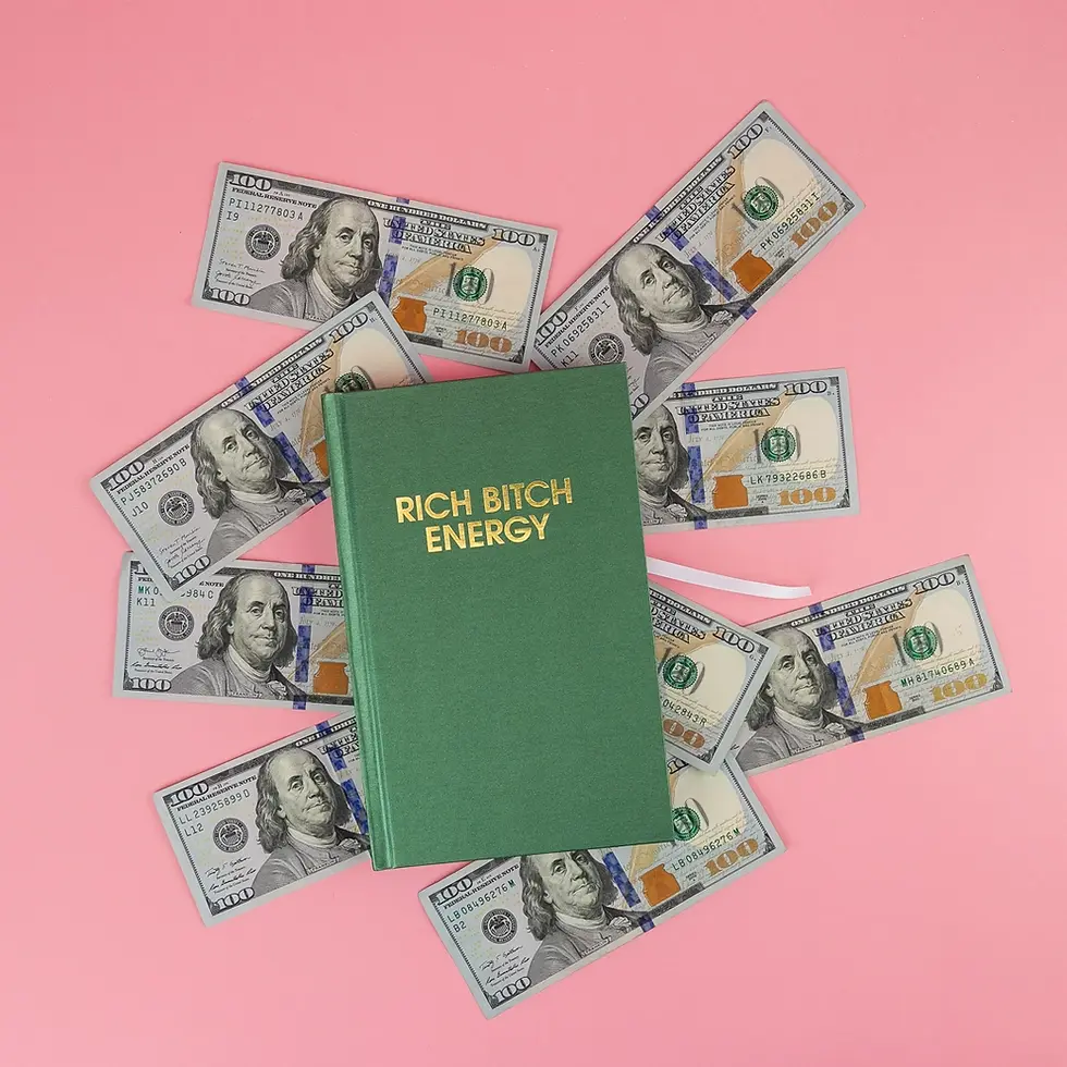 Thumbnail: Rich Bitch Energy Hardcover Journal