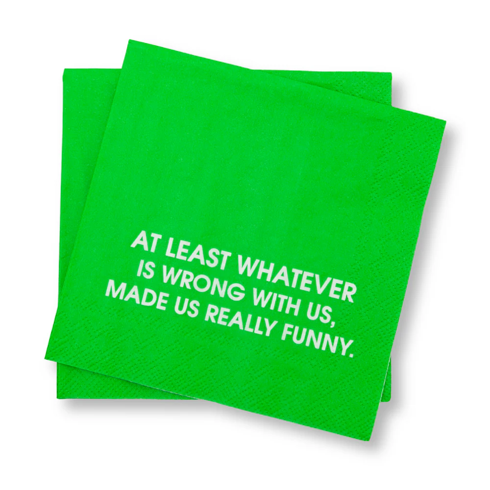 Whatever is Wrong With Us Cocktail Napkins