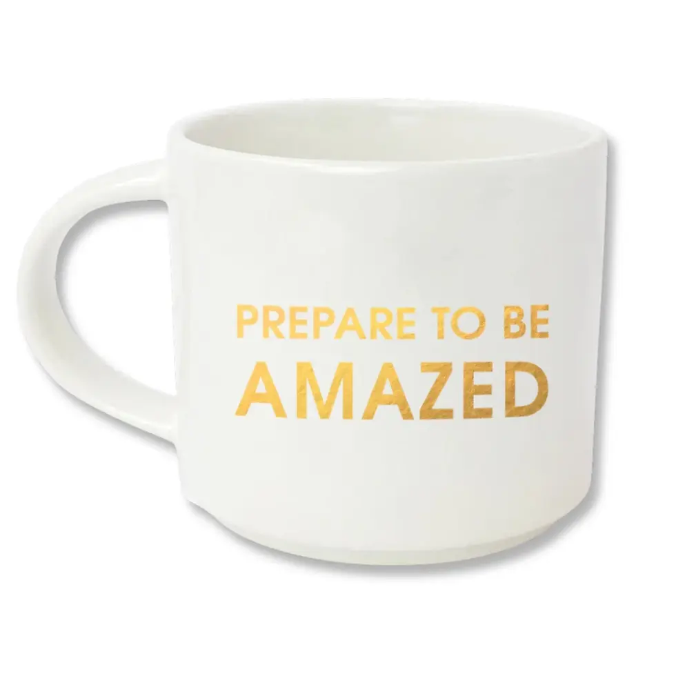 Prepare To Be Amazed Oversized Coffee Mug