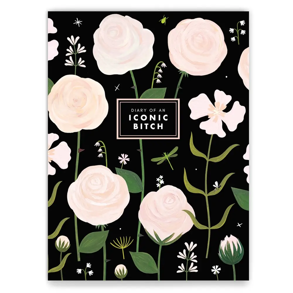 Iconic Bitch Hardcover Journal