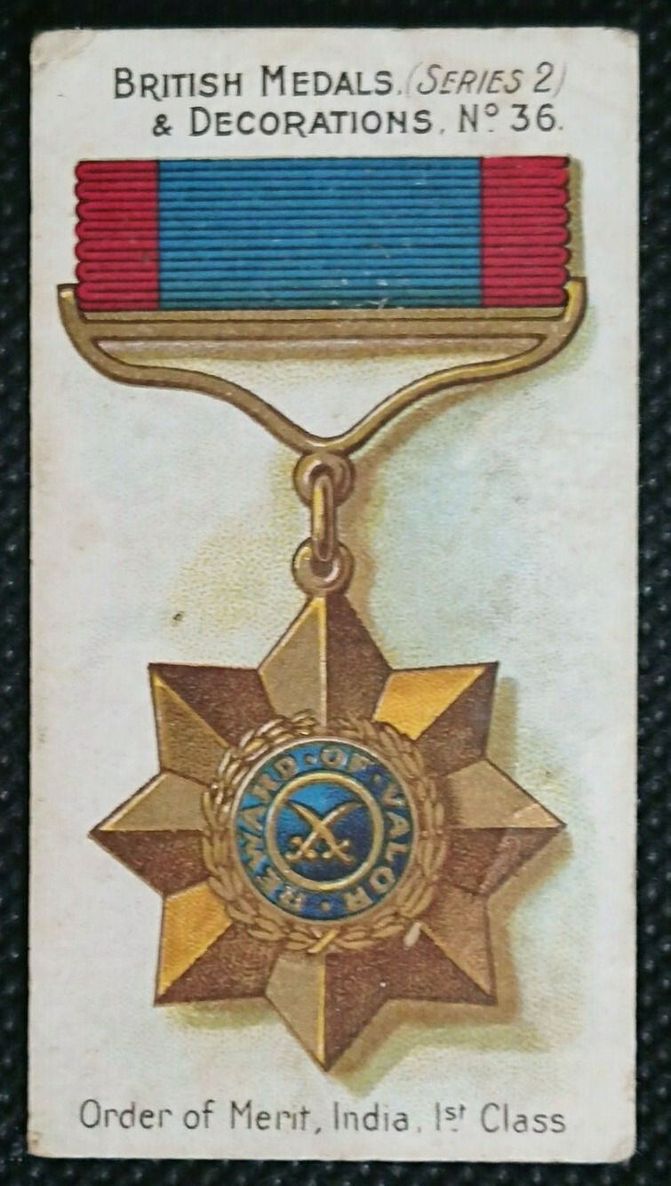 Order of Merit, India, 1st Class - N° 36