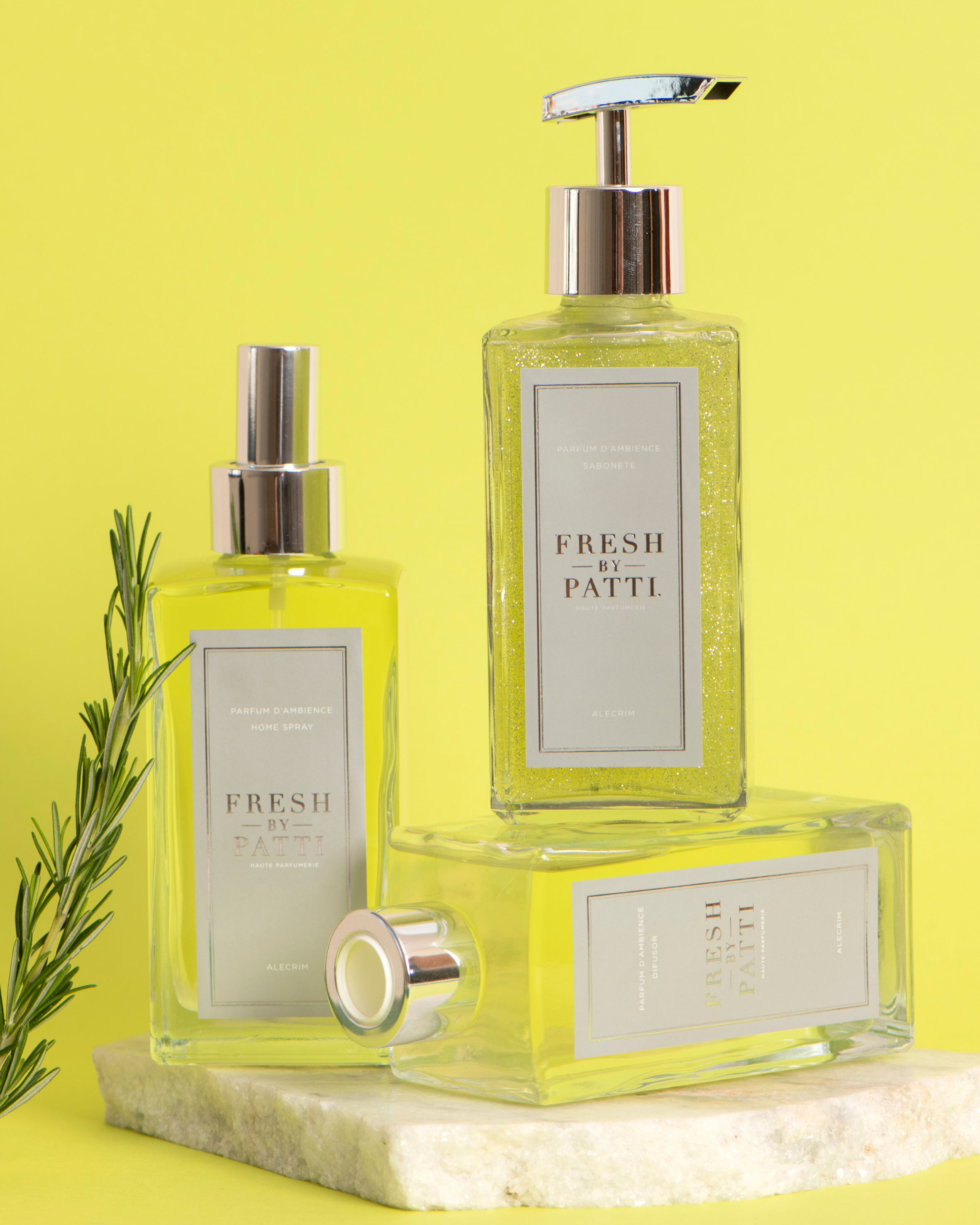 Sabonete Retângulo Alecrim