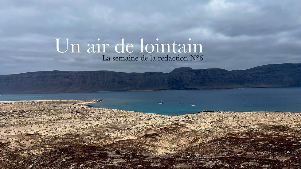 Un air de lointain