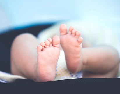 cute baby feet