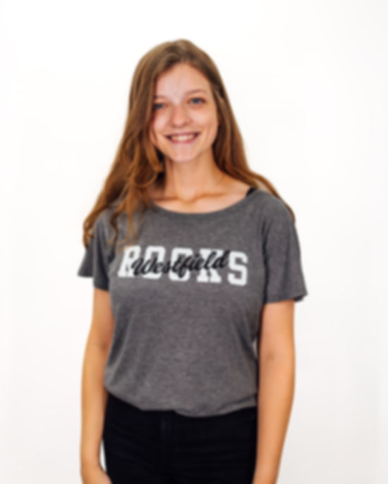 Gray Women's Scoop Neck