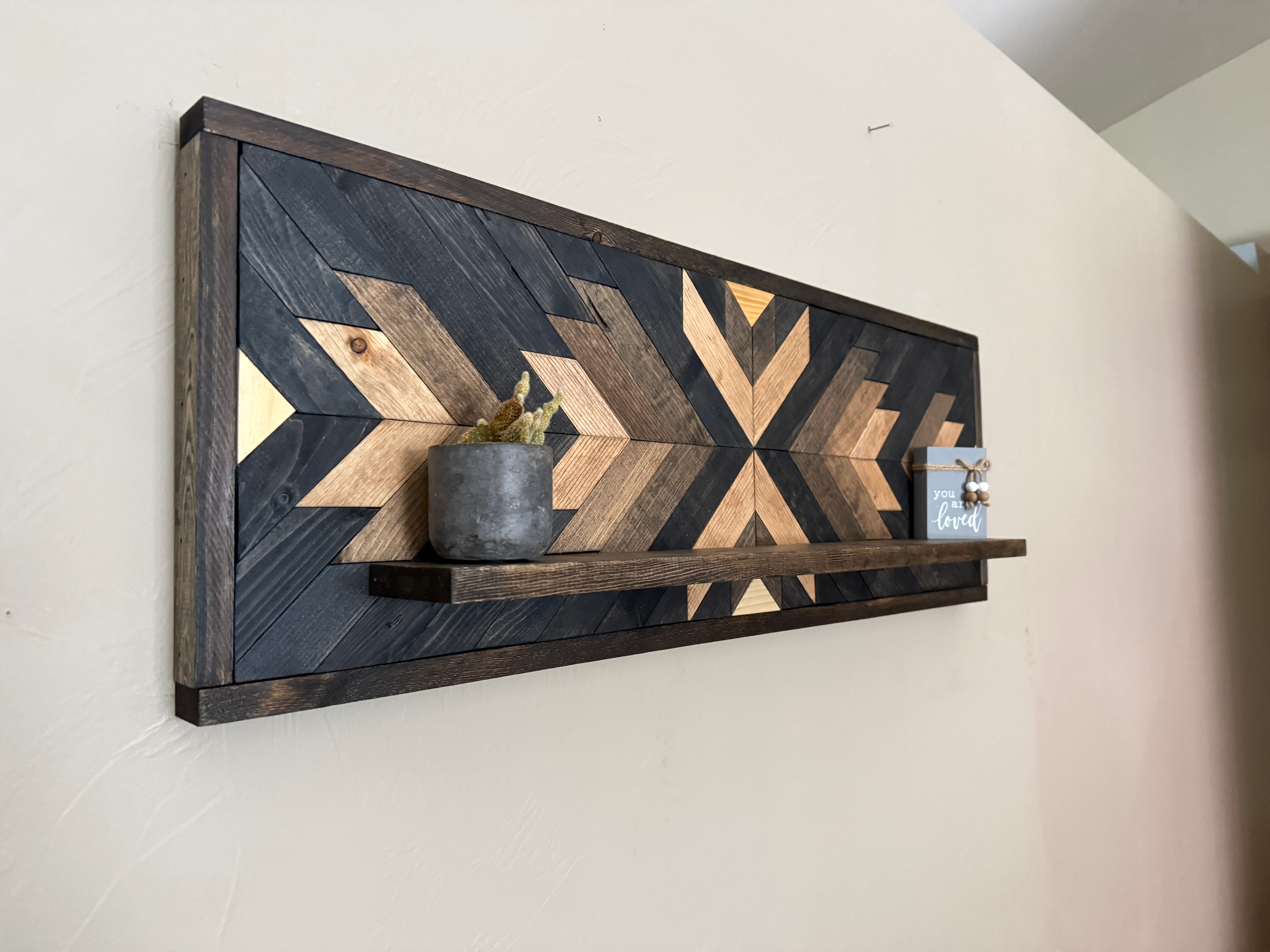 12"x36" Black Butte with 3 1/2" Shelf