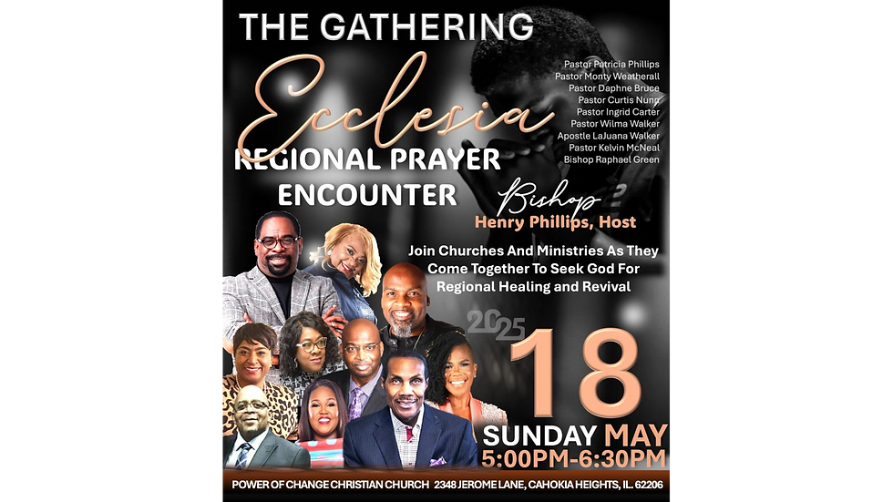 Ecclesia Regional Prayer Encounter