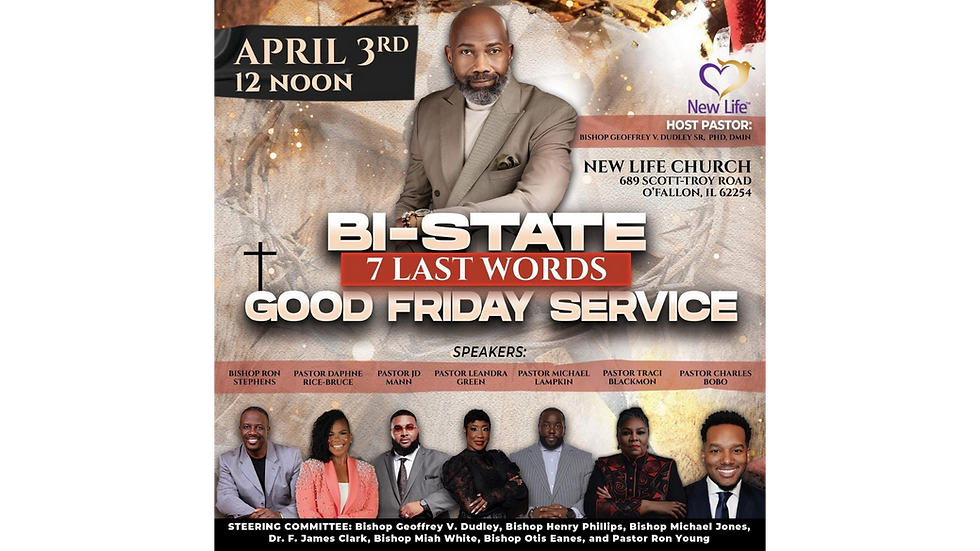 Bi-State 7 Last Words Good Friday Service