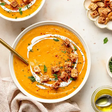 Süzme Mercimek Çorbası