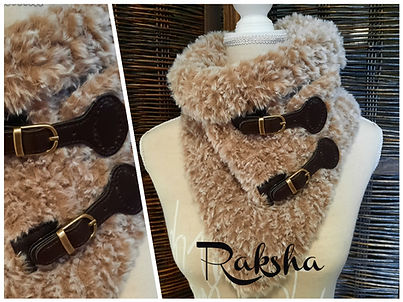 snood pour femme au tricot