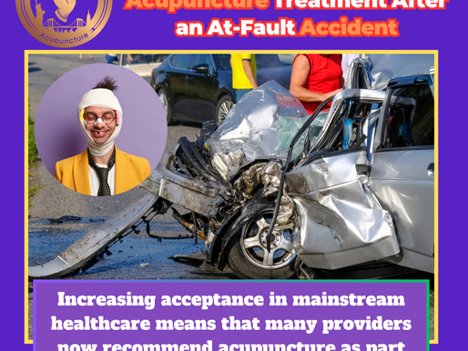 No-Fault Insurance in Covering Acupuncture Treatment After an At-Fault Accident.