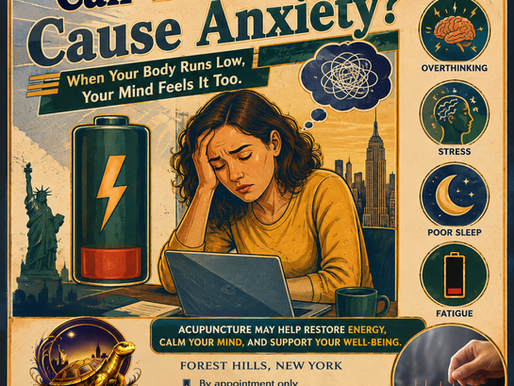 Can Low Energy Cause Anxiety? Understanding Fatigue, Stress & TCM | Caulo Care Acupuncture