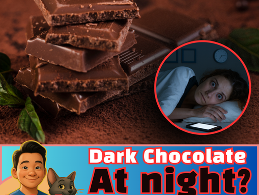 Dark chocolate and insomnia connection explained by Dr. Phumlarp Caulo