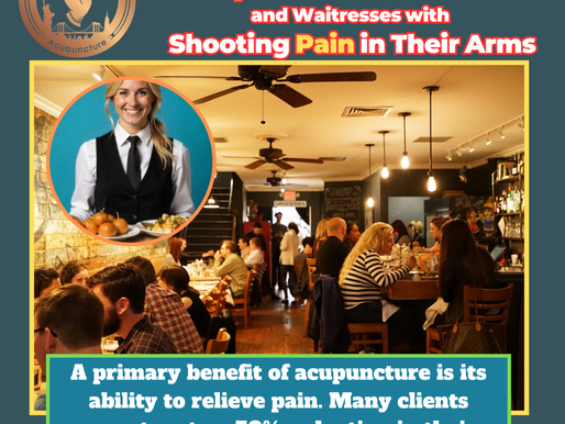 Uncovering the Healing Potential of Acupuncture for Waiters and Waitresses with Shooting Pain in Their Arms.