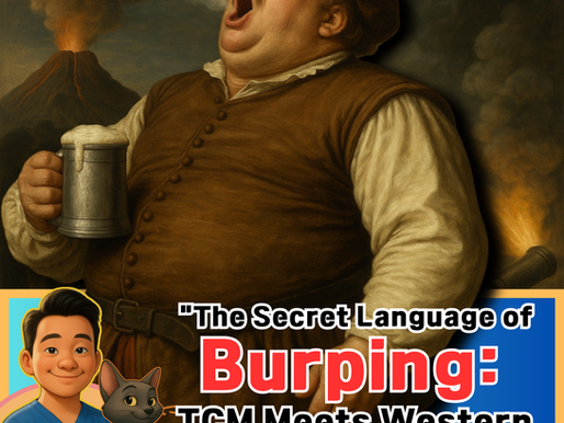 "Silent or Stinky? What Your Belch Reveals – According to TCM and Modern Medicine"