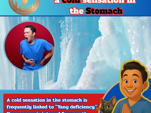 Cold Sensation in the Stomach in Chinese Medicine and Western Medicine