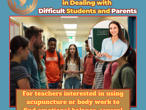 How to Find Emotional Balance: A Teacher's Guide to Acupuncture and Body Work in Dealing with Difficult Students and Parents