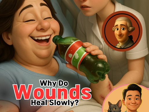 Why Do Wounds Heal Slowly?
