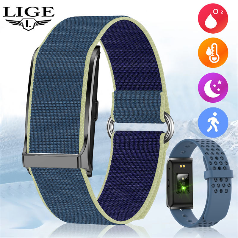 New Sport Fitness Tracker Smart Bracelet Heart Rate Blood Pressure Monitor Pedom