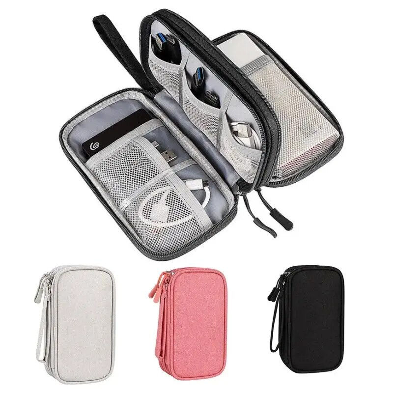 1Pc NEW Travel Organizer Bag Cable Storage Organizers Pouch Carry Case Portable
