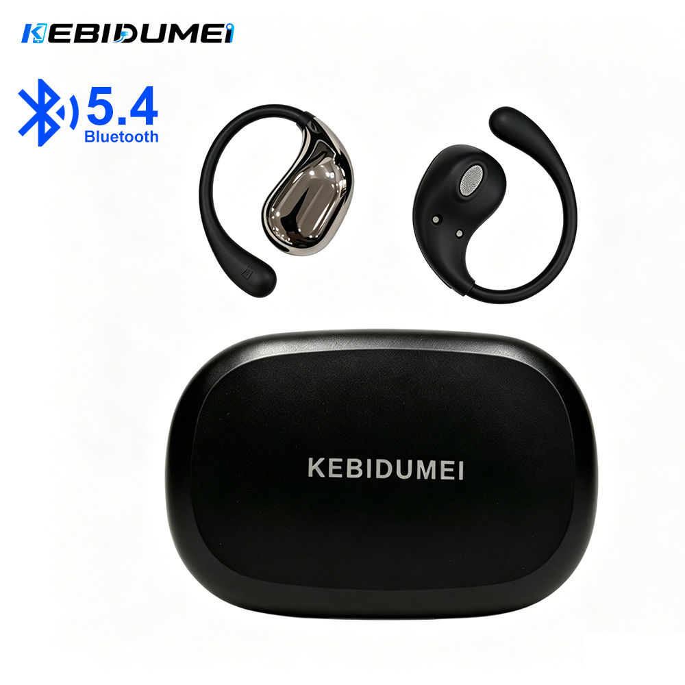 Bluetooth 5.4 Ear Hook Headphones TWS Wireless Earphones HiFi Stereo Waterproof 