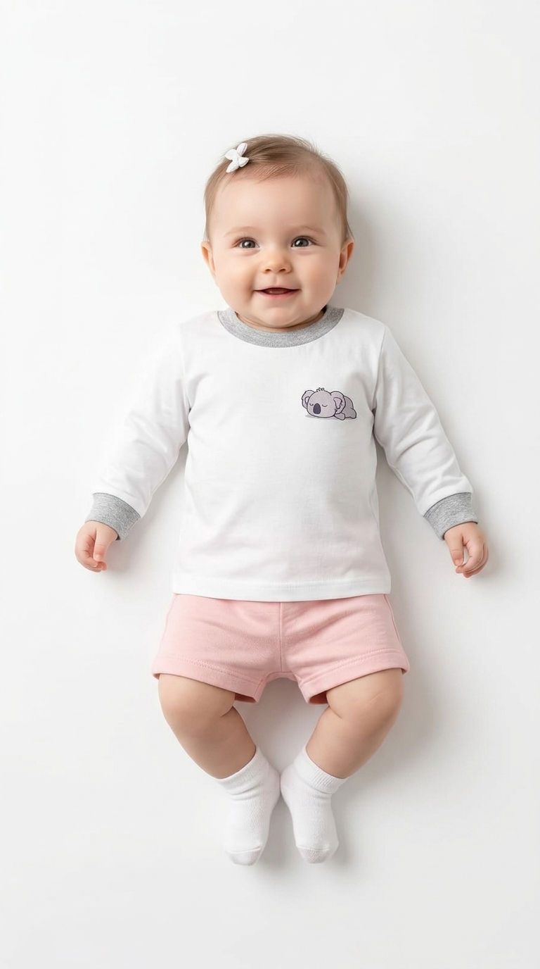 Miniatura: Camiseta Infantil Feminina Manga Comprida  Tam M/G