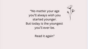 Η πιο νέα ημέρα της ζωής σας