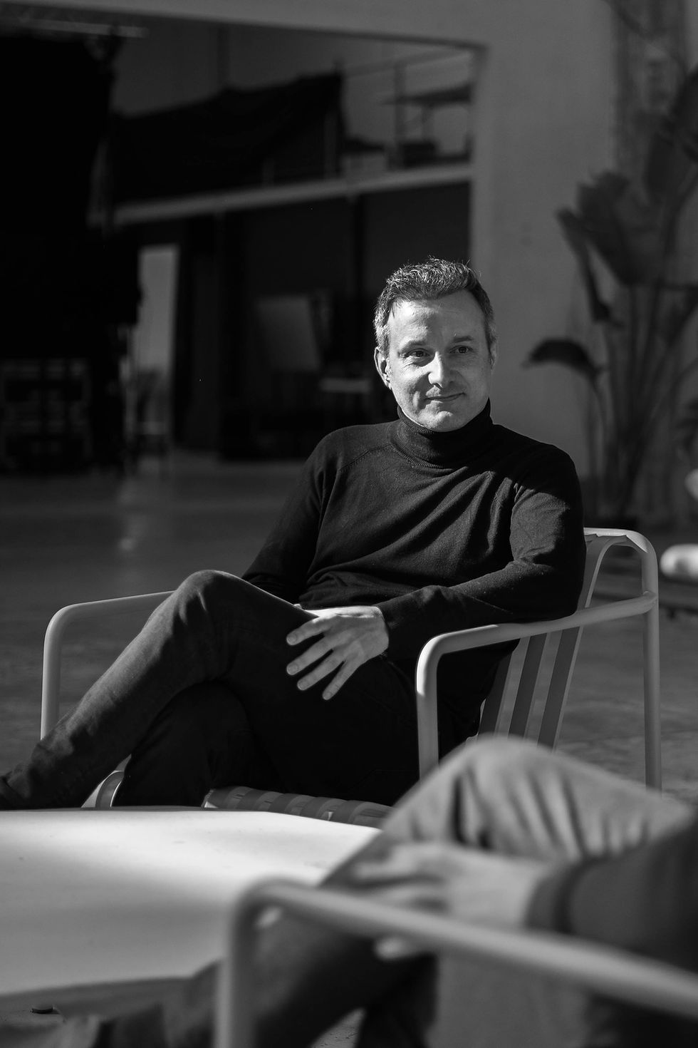 Alfonso Gutiérrez, de Visual MS, en «La Cafetería de Javier Cebreiros»