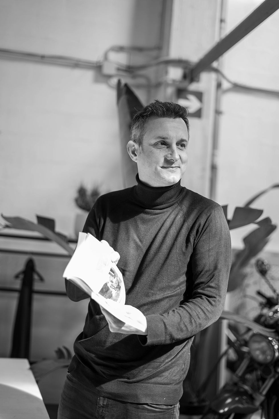 Alfonso Gutiérrez, de Visual MS, en «La Cafetería de Javier Cebreiros»