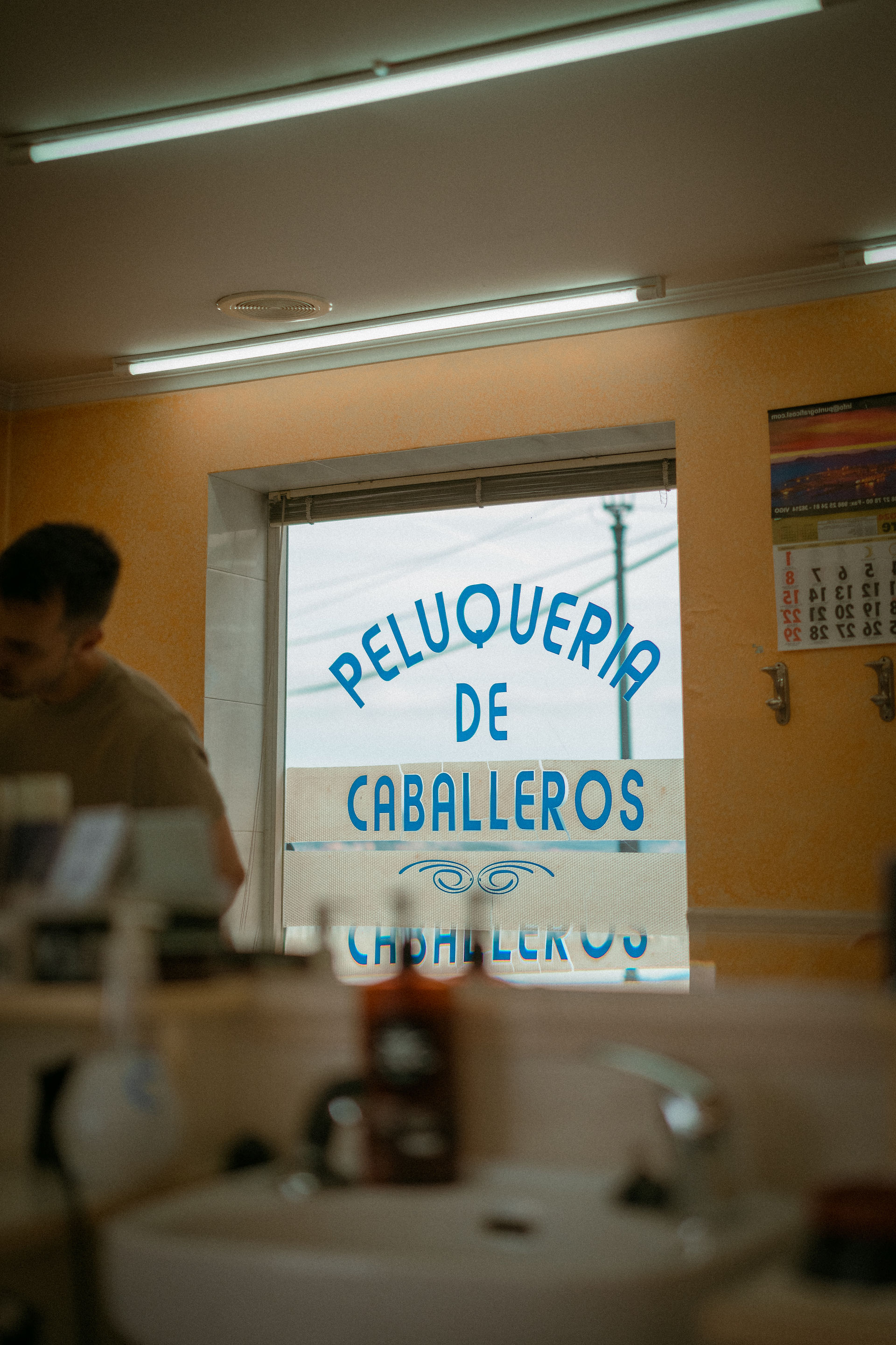 Juan Rodríguez Alonso (La Barbería) en «La Cafetería de Javier Cebreiros» · Cortados