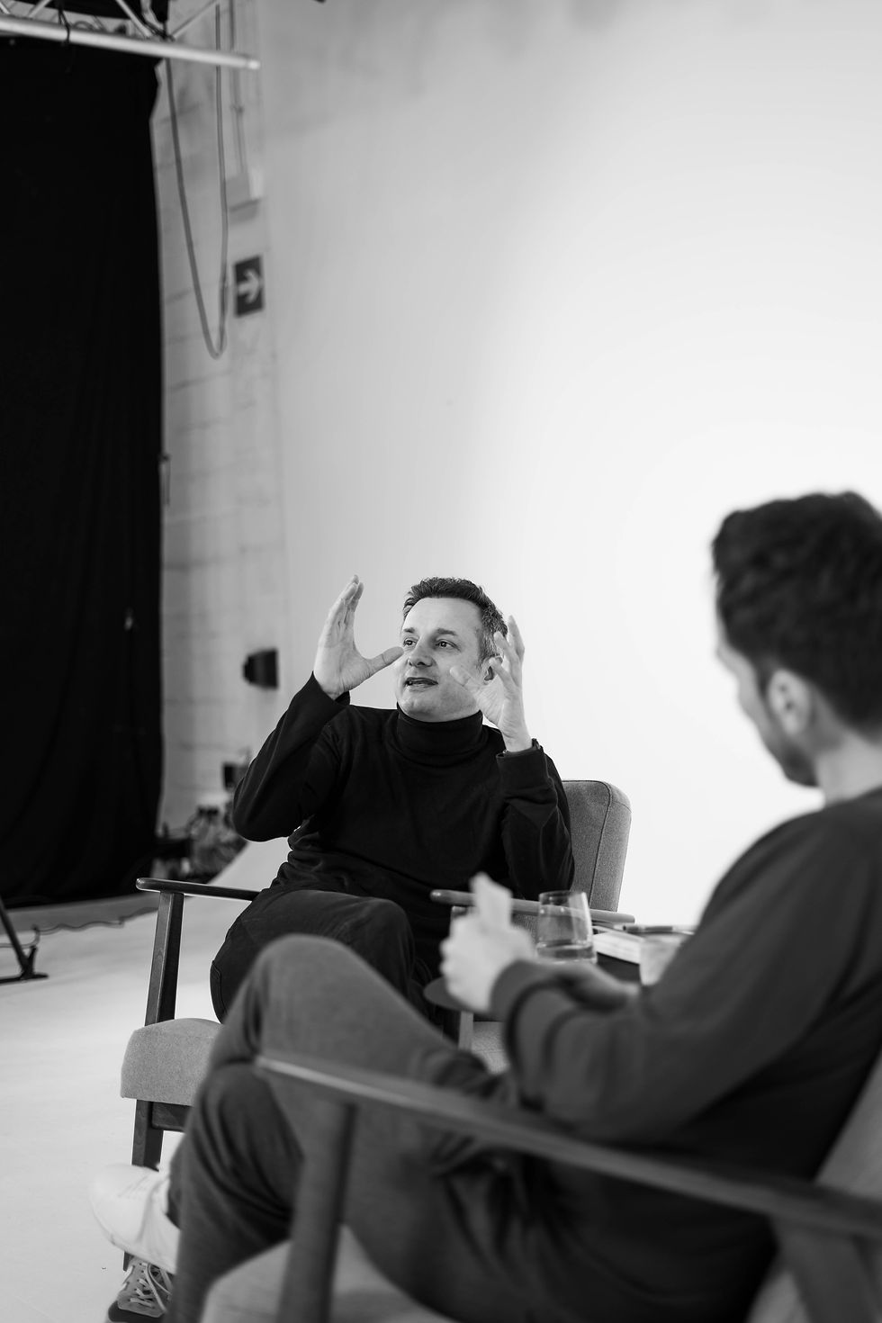 Alfonso Gutiérrez, de Visual MS, en «La Cafetería de Javier Cebreiros»