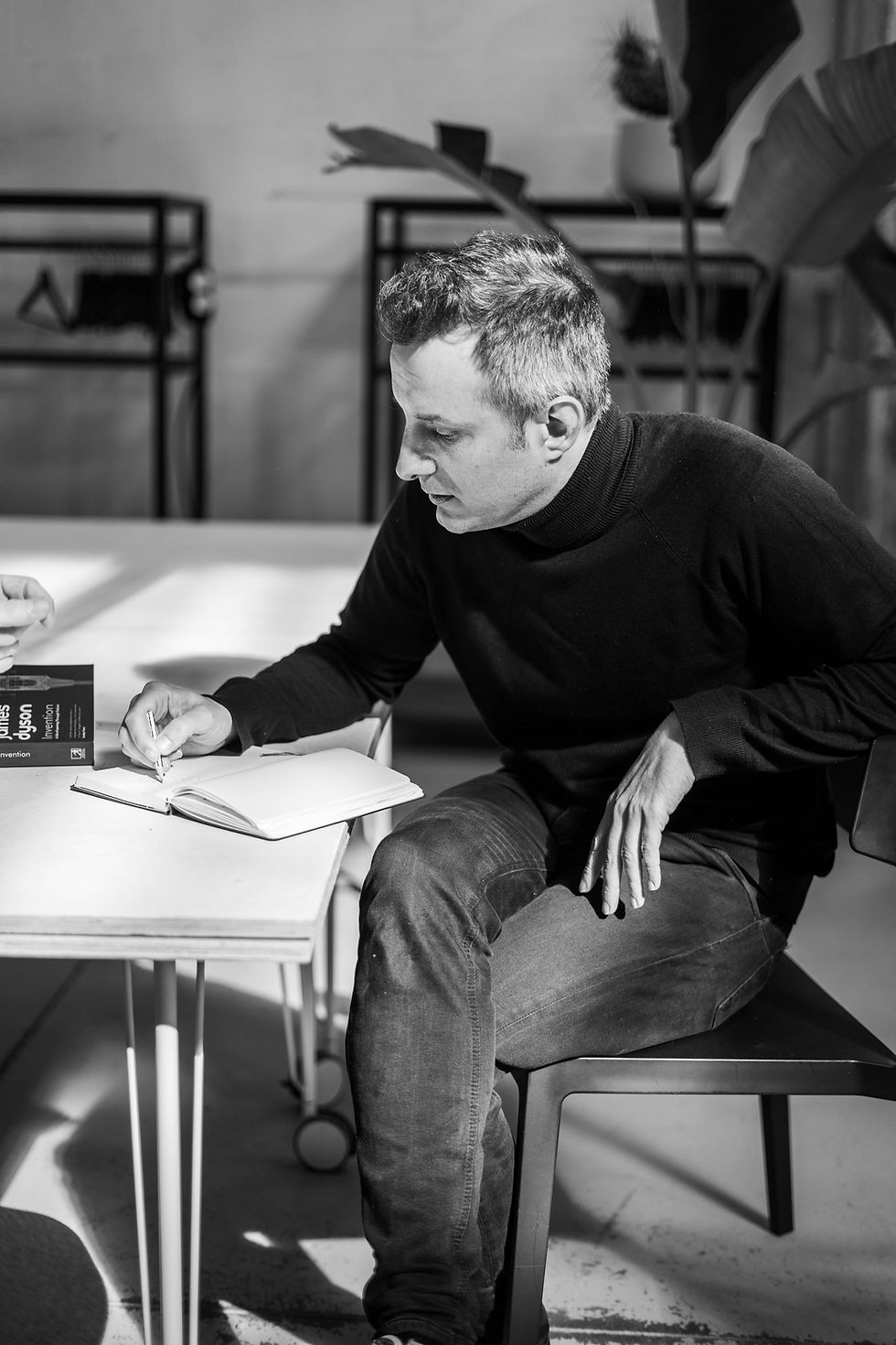 Alfonso Gutiérrez, de Visual MS, en «La Cafetería de Javier Cebreiros»