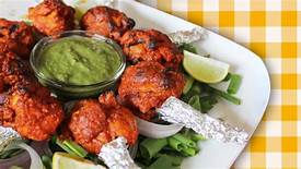 Indian Tandoori Chicken Pops