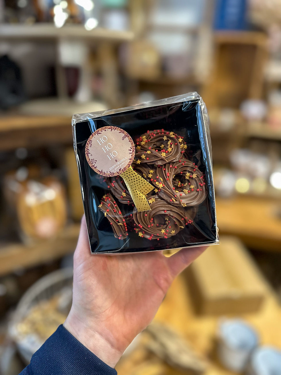 Chocolade kerstkransjes