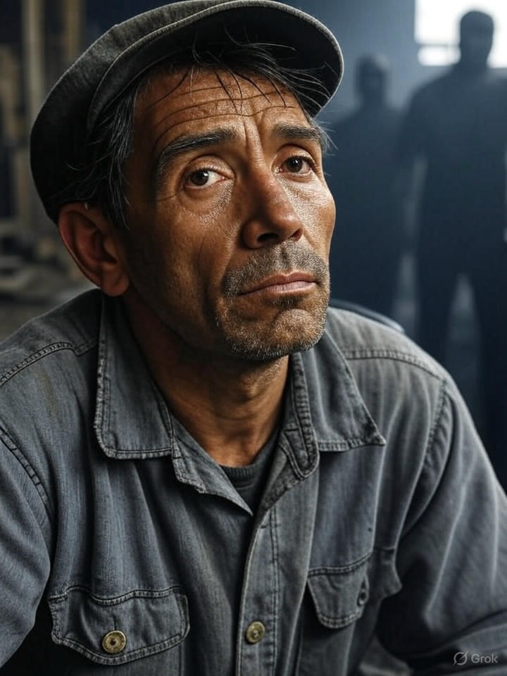 Toil and moil The meaning is – To work very hard, especially with a lot of effort and difficulty over a long time.  Similar idioms –      Keep your nose to the grindstone      Work your fingers to the bone  Examples      They toiled and moiled for years to build their small business from scratch.      She toils and moils every day just to make ends meet.  中文意思是 – 辛勤工作、努力不懈地勞動 / 辛勤工作、努力不懈地劳动