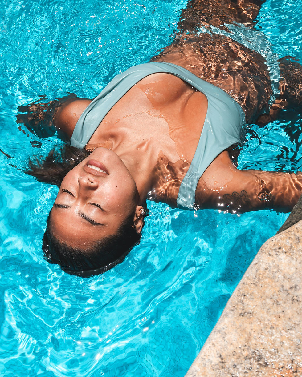 soin capillaire vs piscine