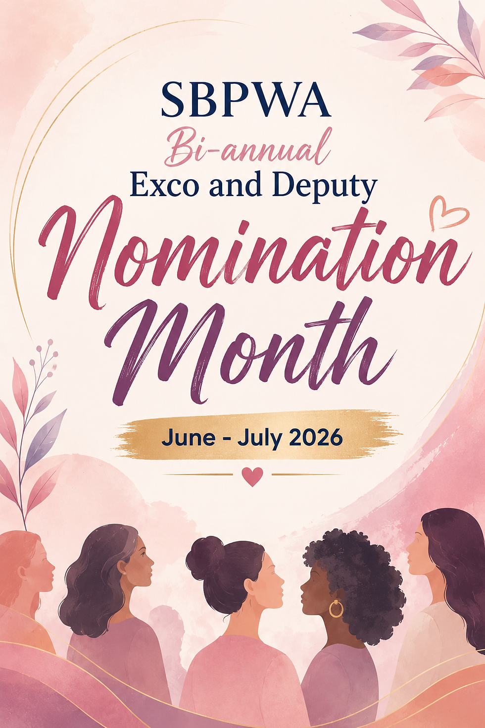 SBPWA Bi-Annual Exco and Deputy Nomination Month June – July 2026