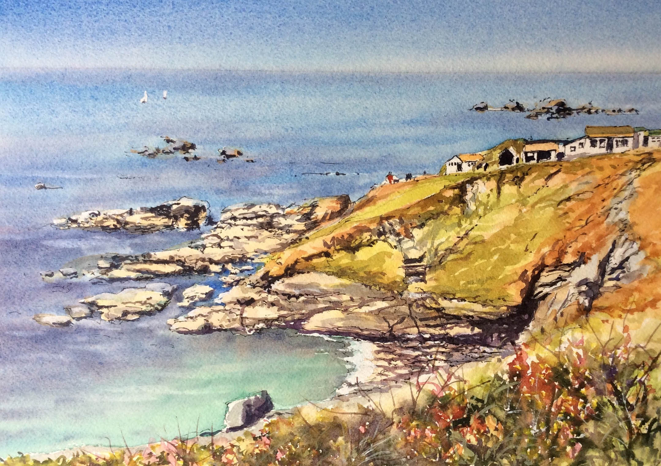 Lizard point. Cornwall