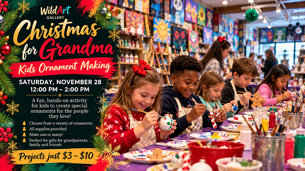 Christmas for Grandma — Kids' Ornament Making